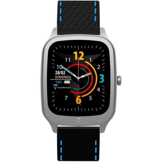 Zegarek Smartwatch Męski Techmade TM-VISIONS-BKSB czarny Inna marka