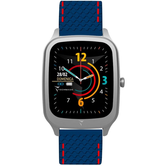 Zegarek Smartwatch Męski Techmade TM-VISIONS-DBLS niebieski Inna marka