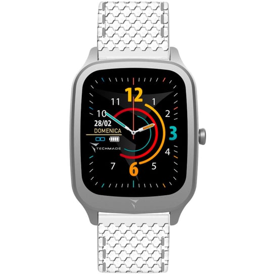 Zegarek Smartwatch Męski Techmade TM-VISIONS-WHS biały Inna marka