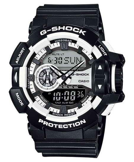 Zegarek sportowy kwarcowy CASIO G-Shock GA-400-1AER Casio