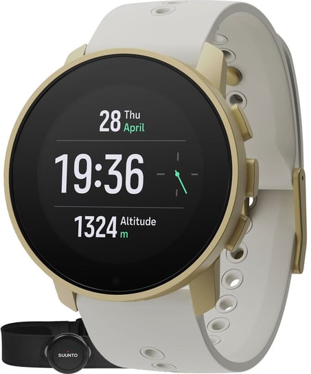 Zegarek sportowy Suunto 9 Peak Pro Pearl Gold + Pas HR SUUNTO