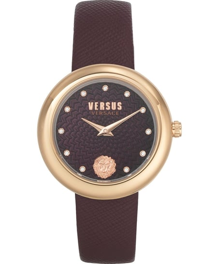 Zegarek Versus Versace Vspen1320 Damski Brązowy Kwarcowy Versace Versus