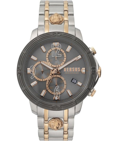 Zegarek Versus Versace Vsphj0820 Męski Srebrny, Różowe Złoto Kwarcowy Versace Versus