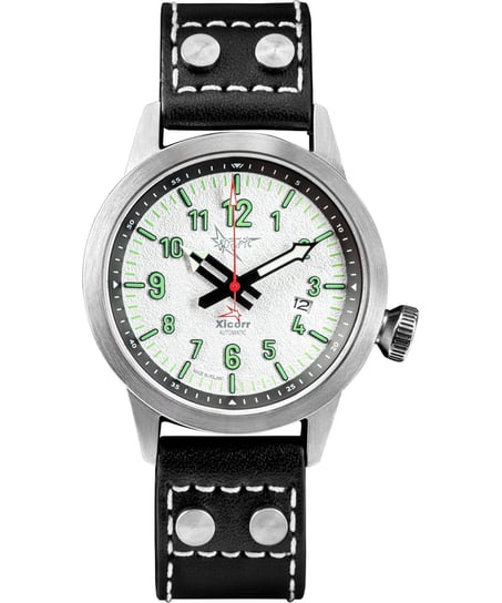 Zegarek Xicorr X0711 Męski Czarny Automatyczny, Seiko Nh35A, Japoński, 24 Kamienie, 41H Rezerwa Chodu Inna marka