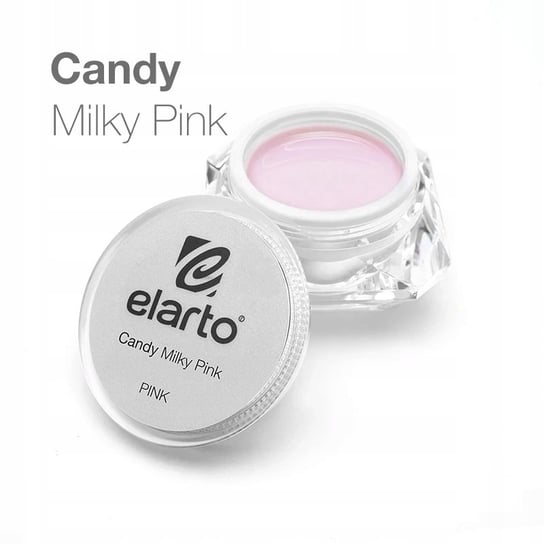 Żel budujący Elarto Różowy Candy Creamy Pink 15g Elarto