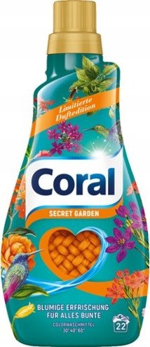 Żel do prania kolorowego CORAL Secret Garden Unilever