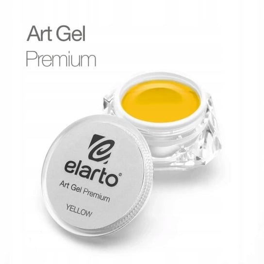 Żel do zdobień Elarto Art Gel Premium Yellow 5g Inna marka