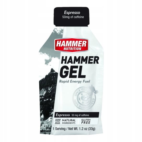 Żel energetyczny z kofeiną Hammer Gel Espresso kawowy 33 g (50 mg/żel) Inna marka