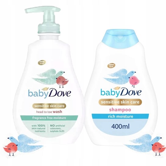 Żel I Szampon Dla Dzieci Dove Baby Hipoalergiczne Inna marka