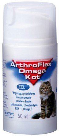 Żel na stawy dla kota SCAN VET ArthroFlex Omega, 50 ml SCANVET
