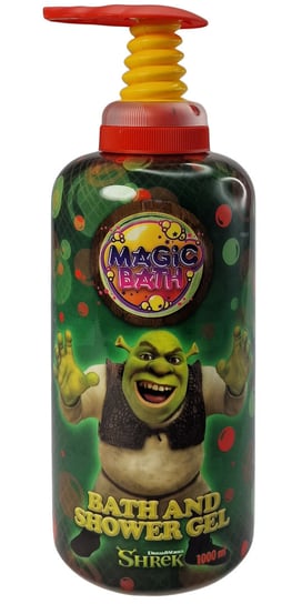 Żel pod prysznic i szampon 2w1 dla dzieci 3+ Shrek Magic Bath (1000 ml) Inna marka