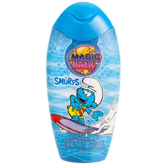 Żel pod prysznic i szampon 2w1 dla dzieci 3+ Smurfs Magic Bath (200 ml) Inna marka