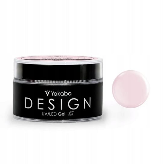 Żel podkładowy, budujący YOKABA PINKY WHITE 50ml DESIGN VEGAN Yokaba