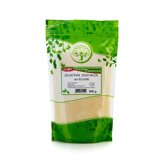 Żelatyna 180 Bloom 500g Agnex
