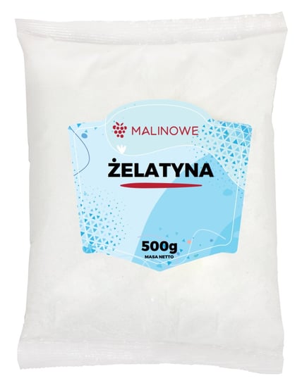 Żelatyna 500g Malinowe