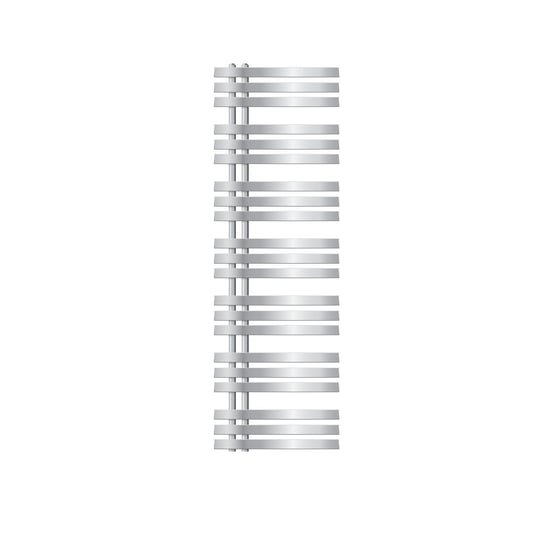 Żelazny grzejnik EM Grzejnik ręcznikowy Grzejnik łazienkowy srebrny 50x160cm LuxeBath