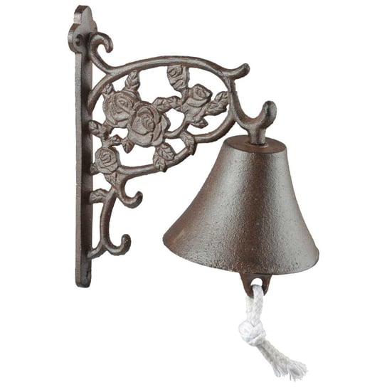Żeliwny dzwonek do drzwi Róża Alarm Dzwon Ogrodowy Esschert Design