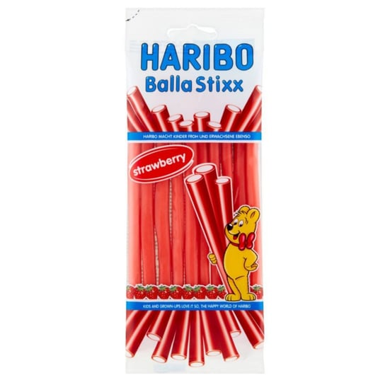 Żelki Haribo Balla Stixx Erdbeere 200 G Haribo