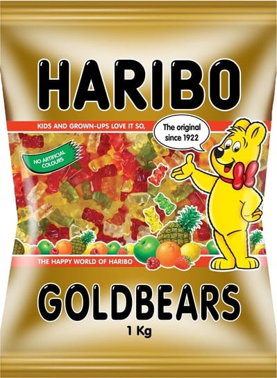 Żelki Haribo Goldbaren Złote Misie 1 Kg Haribo