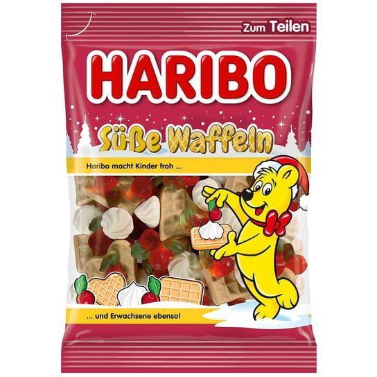 Żelki HARIBO Suße Waffeln świąteczne żelki gofry 175g Haribo