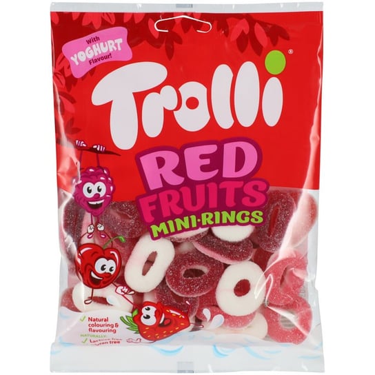 Żelki Trolli Red Fruits 100G Mini Rings Trolli