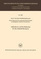 Zellstrukturen und ihre Bedeutung für die amöboide Bewegung Wohlfarth-Bottermann Karl E.