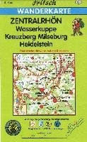 Zentralrhön 1 : 35 000 Wanderkarte Fritsch Landkarten-Verlag, Fritsch Landkartenverlag E.K.