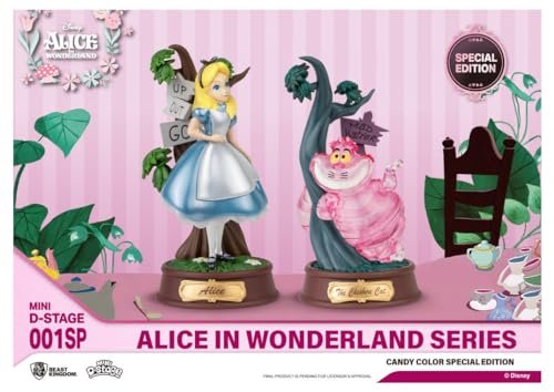 Zestaw 2 Figur Mini Dstage Disney Alice W Krainie Czarów Kolor Specjalny Grupo Erik