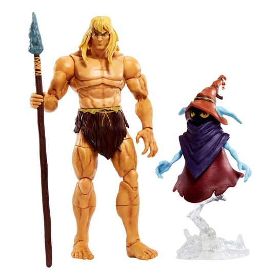 Zestaw 2 Figurek Masters Of The Universe: Revelation Masterverse (Deluxe) - Savage He-Man & Orko Mattel