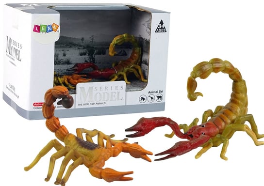 Zestaw 2 Figurek Skorpion Pustynny Skorpiony Zwierzęta Świata Lean Toys