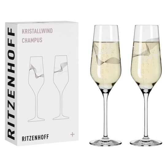 Zestaw 2 kieliszków do szampana Ritzenhoff Crystal Wind, Romi Bohnenberg #2 Ritzenhoff