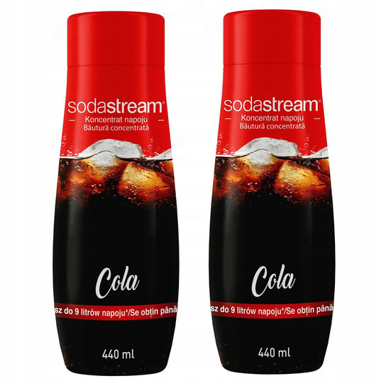 Zestaw 2 koncentratów SodaStream 2x Cola SodaStream