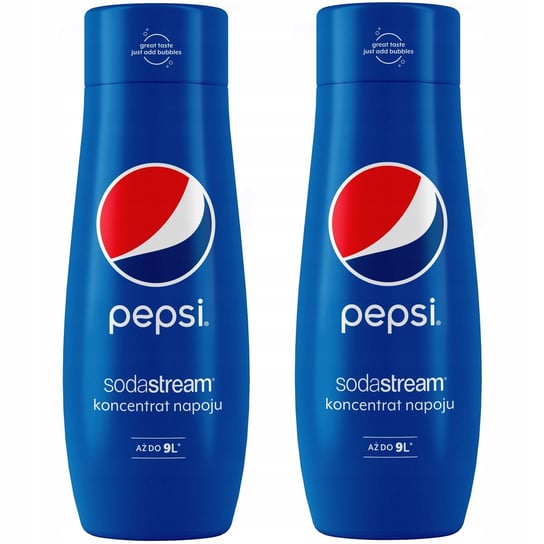 Zestaw 2 koncentratów SodaStream 2x Pepsi SodaStream