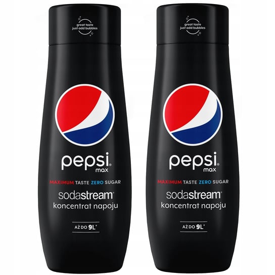 Zestaw 2 koncentratów SodaStream 2x Pepsi MAX SodaStream
