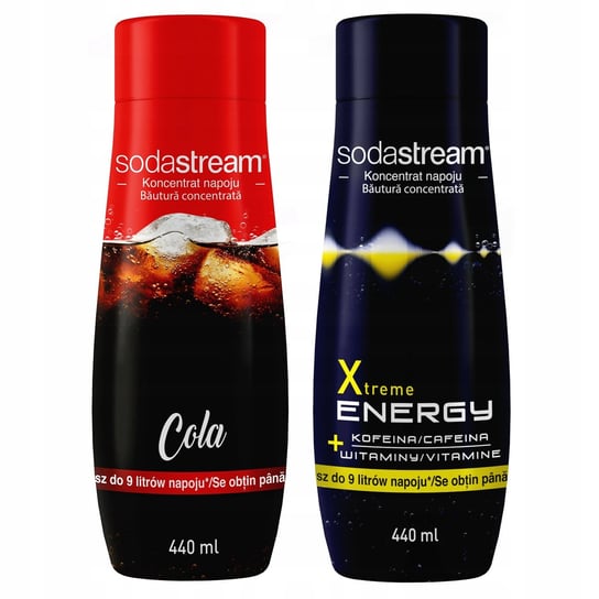 Zestaw 2 koncentratów SodaStream Cola+Energy Soda Stream