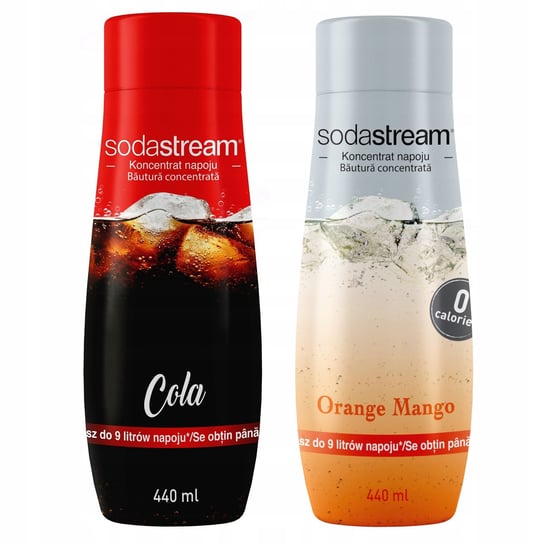 Zestaw 2 koncentratów SodaStream Cola+Orange-Mango SodaStream