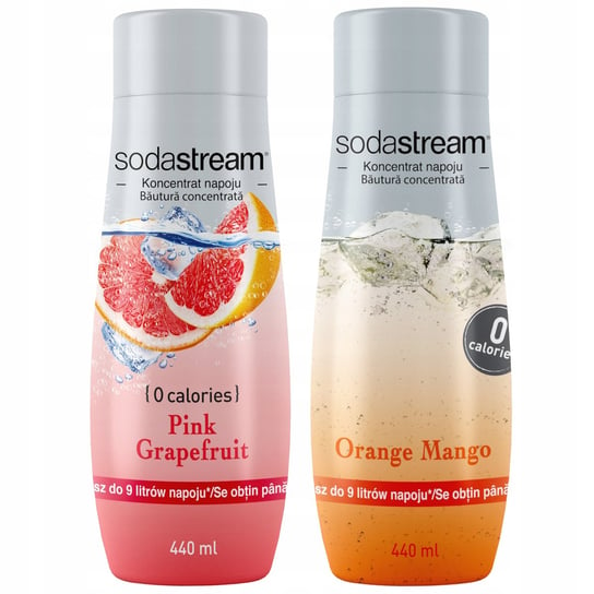 Zestaw 2 koncentratów SodaStream Grapefruit+Orange-Mango SodaStream