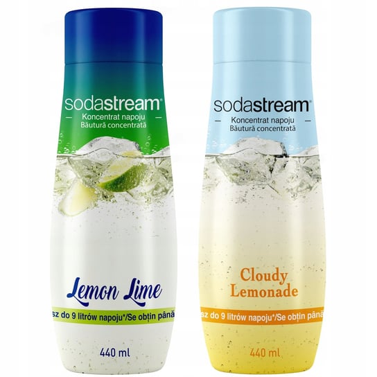 Zestaw 2 koncentratów SodaStream Lemon-Lime+Lemonade SodaStream