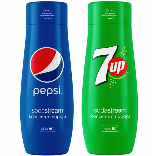 Zestaw 2 koncentratów SodaStream Pepsi+7UP SodaStream