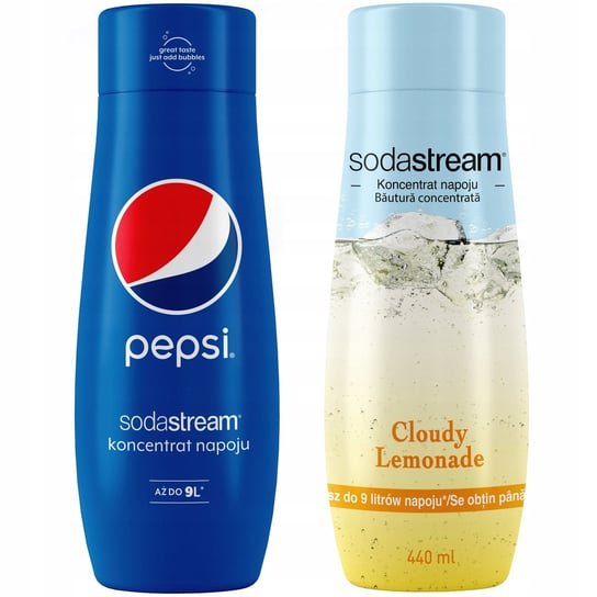 Zestaw 2 koncentratów SodaStream Pepsi+Lemonade SodaStream