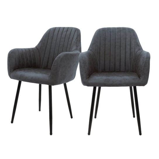 Zestaw 2 krzeseł Krzesła do jadalni Krzesła do salonu Krzesło tapicerowane Krzesło kuchenne ML-DESIGN