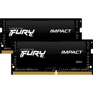 Zestaw 2 pamięci do laptopa Kingston FURY Impact 16 GB (2 x 8 GB) 1866 MHz DDR3 CL11 KF318LS11IBK2/16 Kingston