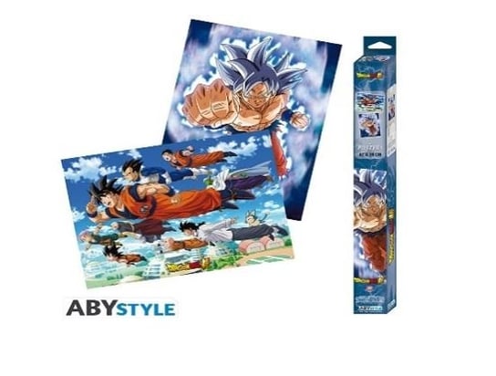 Zestaw 2 plakatów Chibi  Goku i przyjaciele ABYstyle