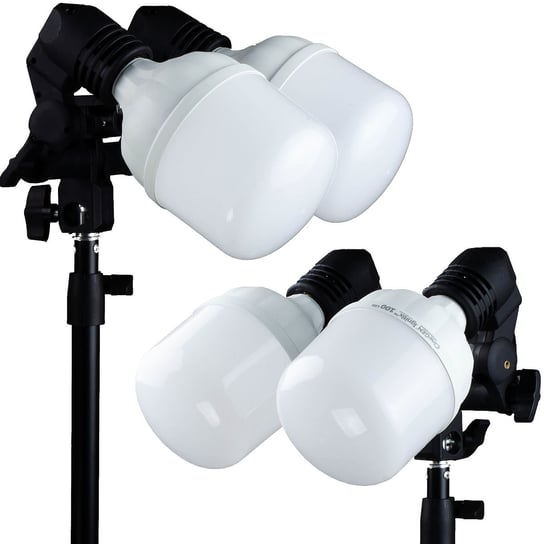 Zestaw 2 podwójnych lamp studyjnych LED 100 CineGEN
