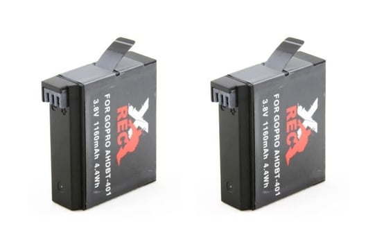 Zestaw 2X Bateria Akumulator Ahdbt-401 Do Gopro Hero 4 Hero4 GoPro