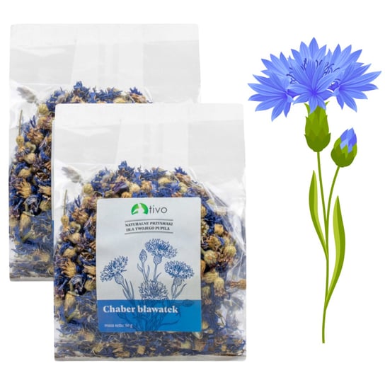 Zestaw 2x Bławatek (Chaber) 60g Tivo