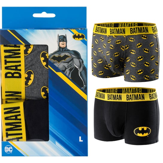 Zestaw 2x Bokserki męskie Batman idealny pomysł na prezent -M Inna marka