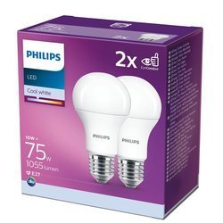 Zestaw 2x Żarówka LED PHILIPS E27 10W 4000K 1055 lm Philips