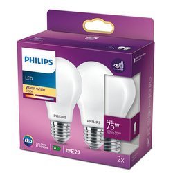 Zestaw 2x Żarówka LED PHILIPS E27 A60 8,5W 2700K 1055 lm Philips