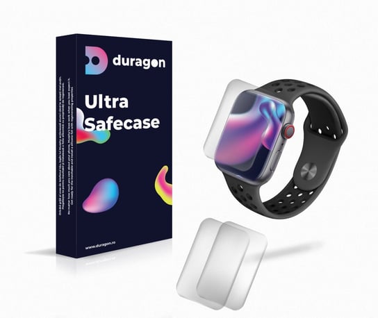 Zestaw 3 folii silikonowych Duragon, kompatybilna z Xiaomi Mi Watch, ochrona ekranu Xiaomi